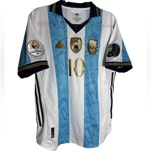 Adidas Argentina National Team Soccer Jersey Messi 10 Mens Size XL Copa America